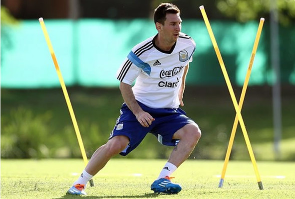 Messi afronta la recta final de su recuperación