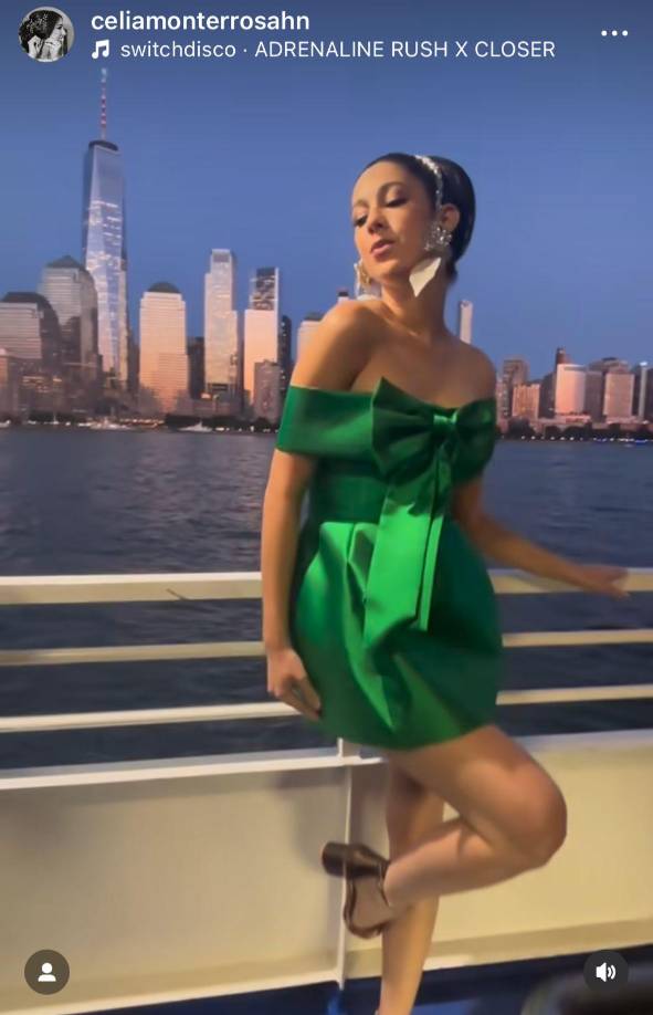 A este magno evento se sumó Celia Monterrosa, quien ya tiene experiencia en ediciones anteriores de la Semana de la Moda y otras pasarelas. 