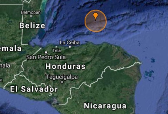 Sismo de 5.2 grados estremece a Guanaja