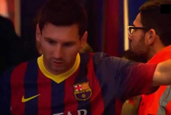 Video: Messi volvió a vomitar previo al juego ante Bilbao