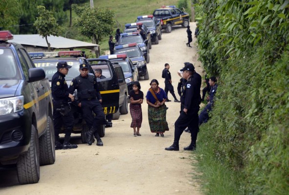 Siete muertos en Guatemala durante una riña entre pobladores