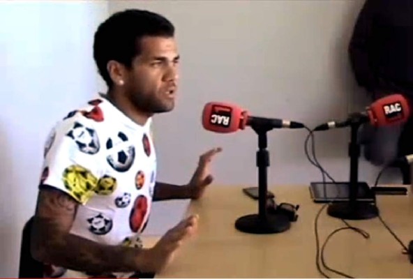 Dani Alves critica algunas acciones del Barcelona