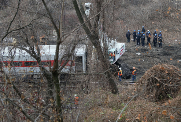 Maquinista de tren en Nueva York se estaba durmiendo