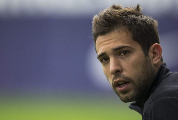 Jordi Alba, posible baja del Barça para el clásico ante Real Madrid