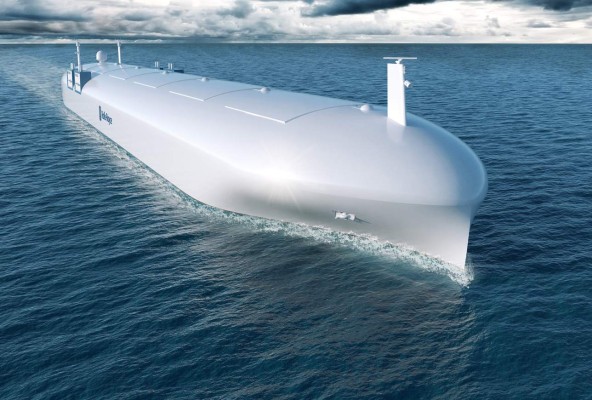 Los barcos robots operados a control remoto  