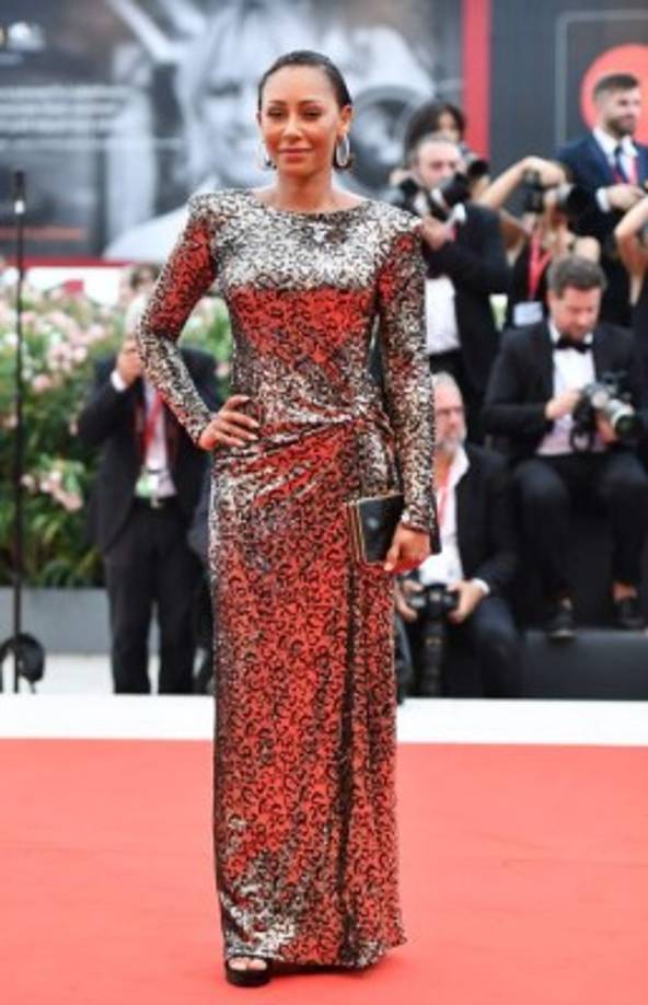 La cantante británica Mel B, miembro del grupo Spice Girls.