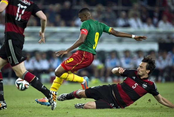 Camerún le saca un empate a Alemania en un amistoso parejo