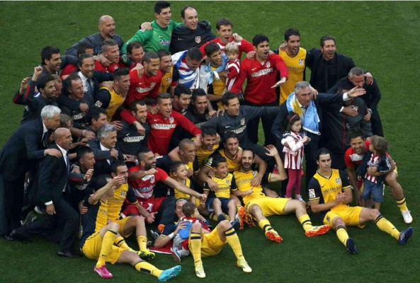 Atlético de Madrid se corona campeón de la Liga con grandeza