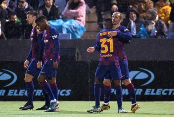 Copa del Rey: Griezmann rescata al Barcelona y le da clasificación a octavos