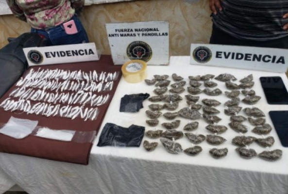 Capturan a supuestos traficantes de droga en Comayagua