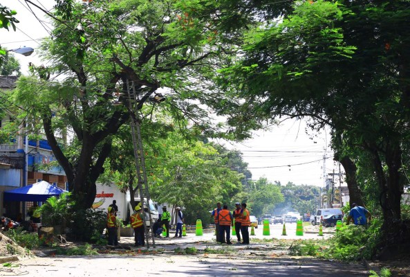 Unas 15 zonas de San Pedro Sula se quedarán sin energía mañana