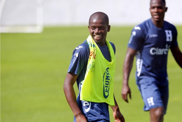 Boniek García ya entrena con Honduras