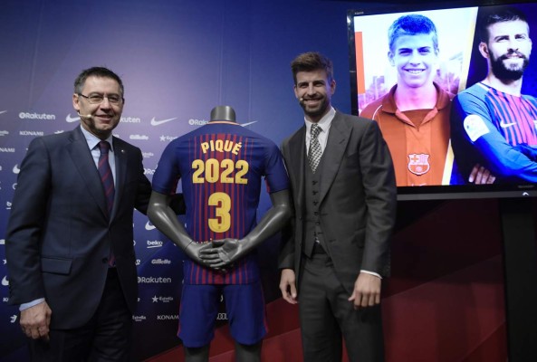 Piqué sólo quiere estar en el Barcelona