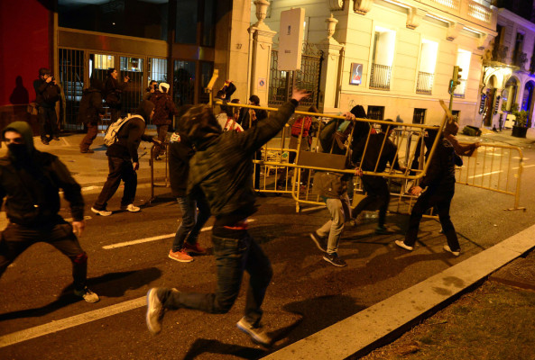 Gigantesca marcha en Madrid contra la austeridad termina con altercados
