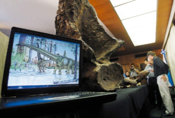 Un Titanosaurio gigante