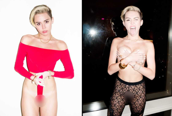 Miley Cyrus revela nuevas imágenes provocativas