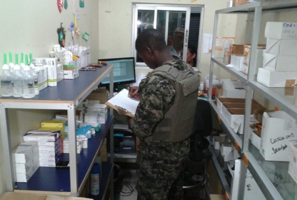 Militares toman control de la farmacia del IHSS en San Pedro Sula