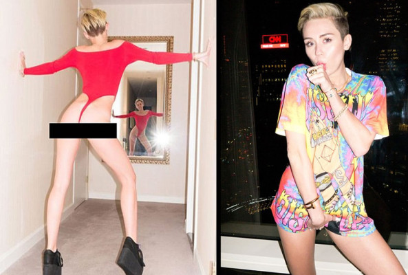 Miley Cyrus revela nuevas imágenes provocativas
