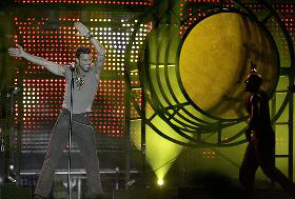 Ricky Martin calentó la noche de miles en Costa Rica