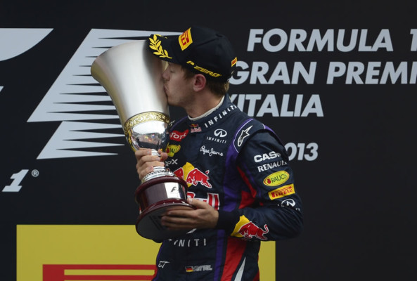 Vettel se quedó con el Gran Premio de Italia y se encamina al cuarto título