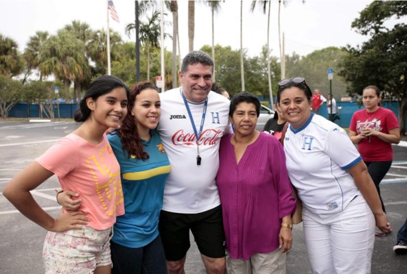 Locura total por Honduras en Fort Lauderdale