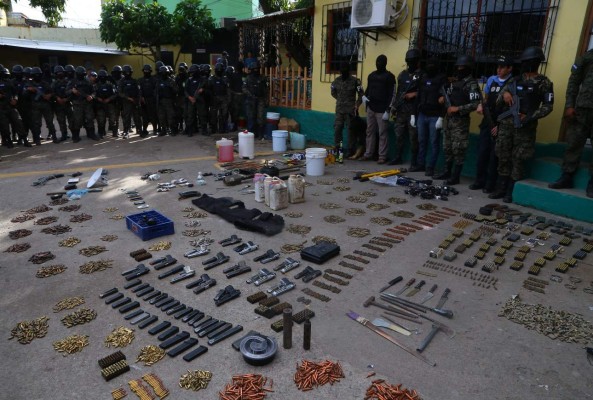 Más de 166,000 lempiras decomisaron en el centro penal de San Pedro Sula