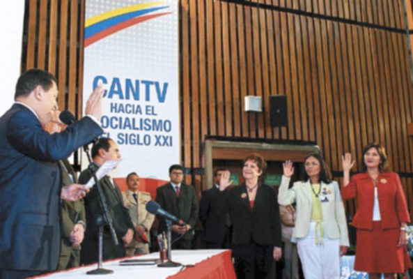 Juramentan la nueva directiva de Cantv
