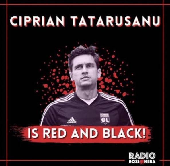 El Olympique de Lyon anunció la venta de Ciprian Tatarusanu, portero rumano, al AC Milan por una cifra de 500 mil euros. Llegó en 2019 como agente libre al cuadro francés.