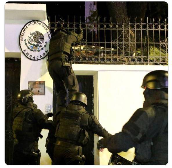 Alberto Fernández, expresidente de Argentina, fue otro de los líderes políticos de América Latina que repudiaron el hecho en la sede diplomática de México en Ecuador. 