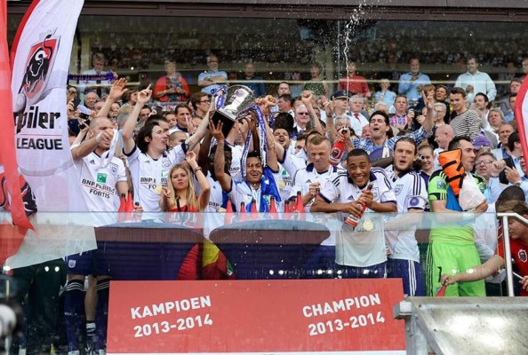 Andy Najar, campeón de la Liga de Bélgica con el Anderlecht