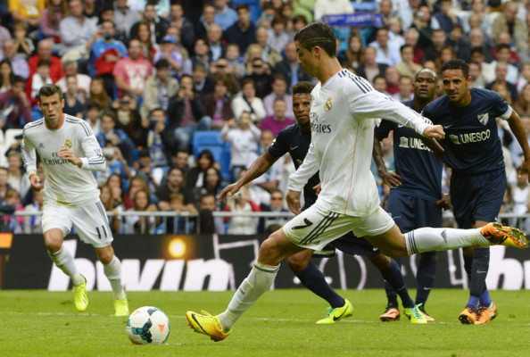 Real Madrid supera al Málaga y toma ritmo a una semana del clásico