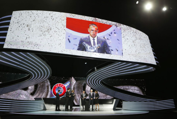 Ribéry gana el premio al Mejor Jugador de Europa