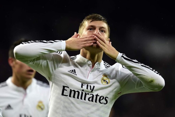 Toni Kroos se estrenó como goleador en el Real Madrid