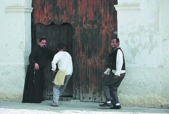 Comayagua, sede del rodaje de 'Morazán, la película”