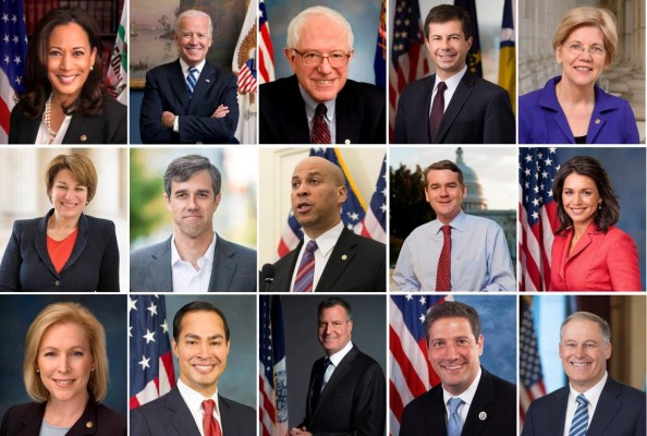 Estos son los 20 aspirantes que estarán en los debates demócratas