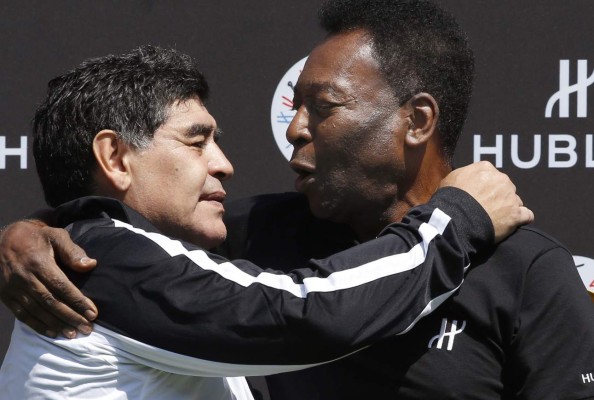 Descubren a Maradona criticando a Messi