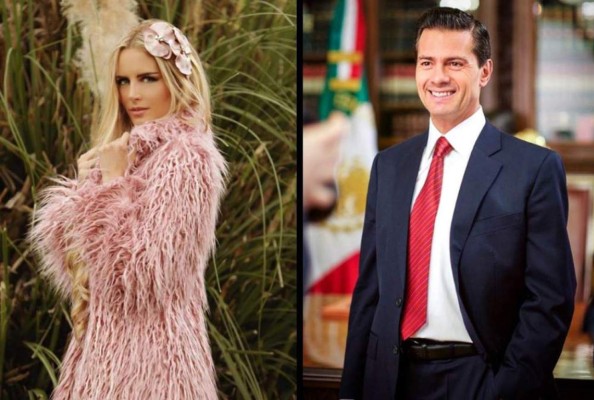 Peña Nieto y Tania Ruiz posan por primera vez juntos en un evento