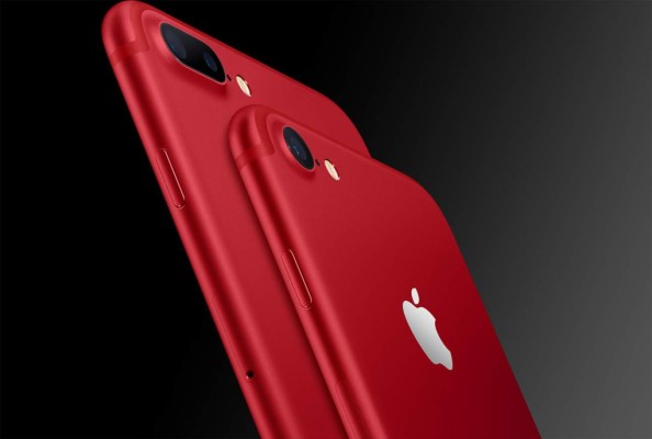 Apple presenta el iPhone rojo