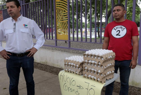 Supervisan precios de los huevos