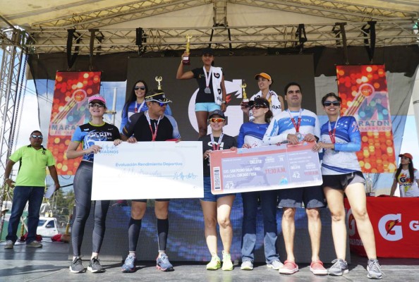 Ganadores de la Maratón del Atlántico representarán a Honduras en Chicago