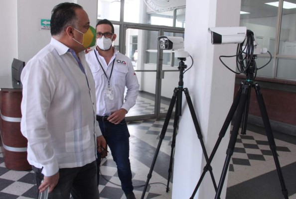 Instalarán cámaras termográficas de detección de fiebre en San Pedro Sula