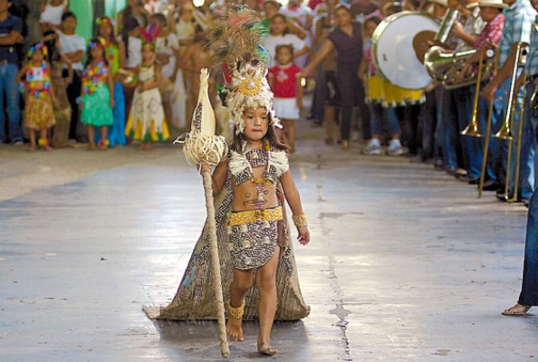 Auténtica celebración en homenaje a Lempira