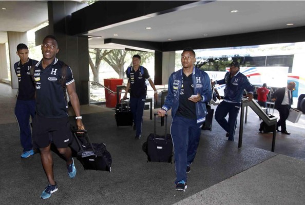 Honduras ya está en Houston para jugar el segundo amistoso