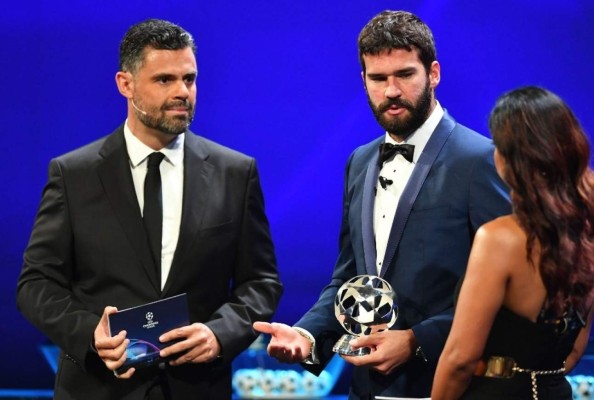 Alisson Becker, elegido mejor portero de la Champions League 2018/19