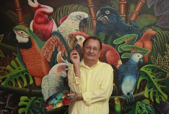 Muere el talentoso pintor hondureño Rafael Chinchilla