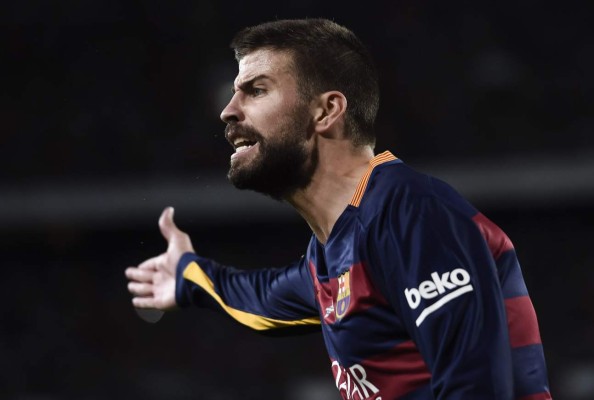 Piqué podría ser supendido cuatro juegos
