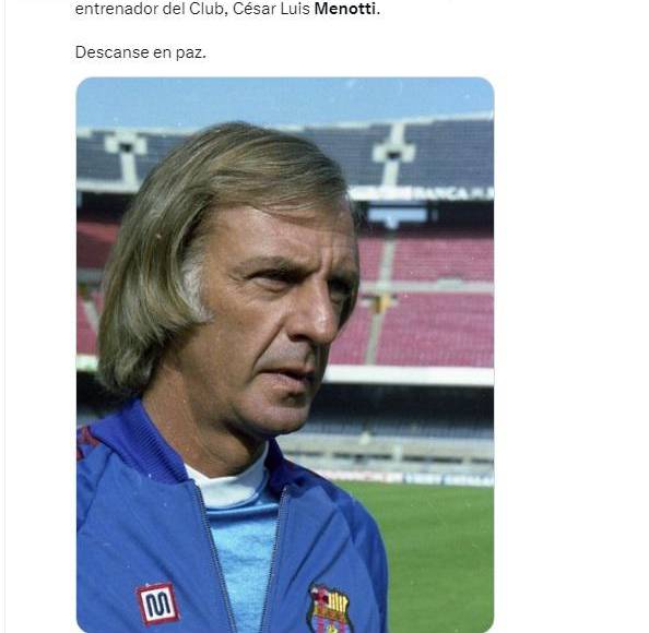 Argentina y el mundo del fútbol lloran la muerte de Menotti