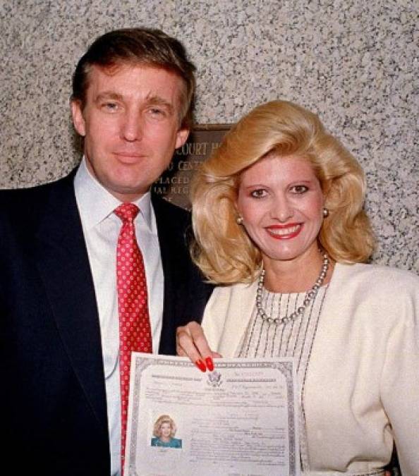 La primera esposa del magnate, Ivana Trump, afirmó en un testimonio que presentó en los trámites de divorcio, que su marido la había violado.