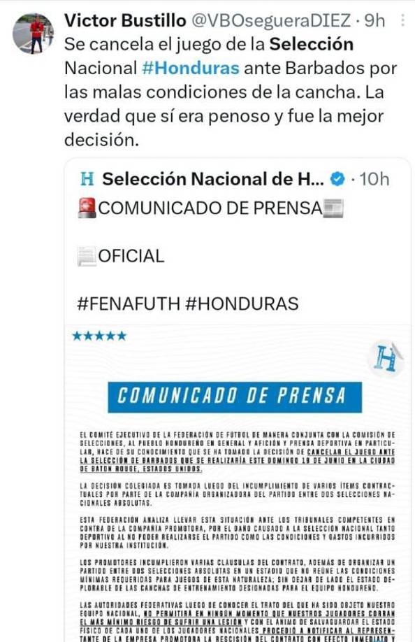 Víctor Bustillo, periodista de Diario Diez, cree que era penoso jugar el partido en dicho estadio por sus malas condiciones.