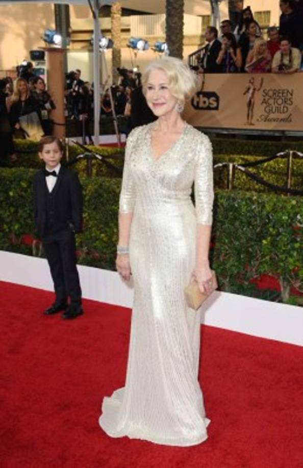 La actriz Helen Mirren.